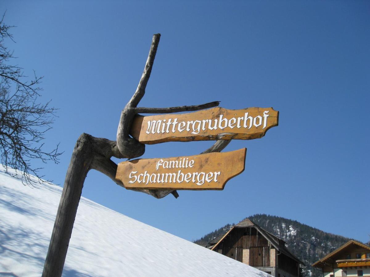 Mittergruberhof Bed and Breakfast Schladming Eksteriør billede