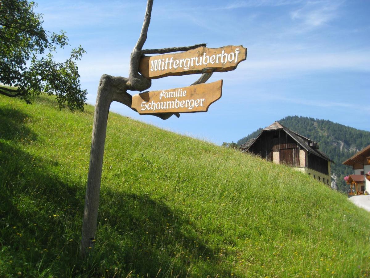 Mittergruberhof Bed and Breakfast Schladming Eksteriør billede
